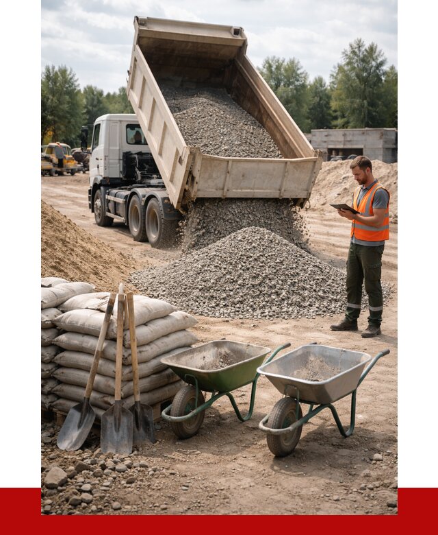 Доставка нерудных материалов в Мурманске от 1234 руб. | ПРОНЕРУДМрм
