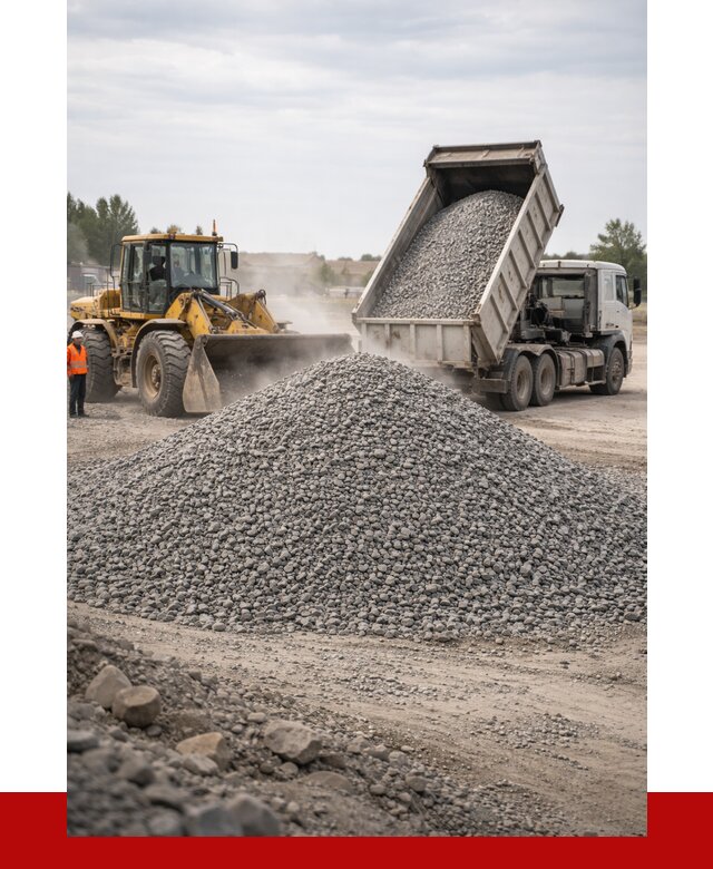 Купить щебень с доставкой в Мурманске от 2571 руб. | ПРОНЕРУДМрм