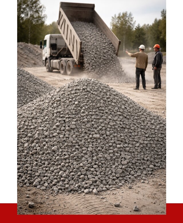 Гранитный щебень фракция 0-5 в Мурманске от 2982 руб ПРОНЕРУДМрм