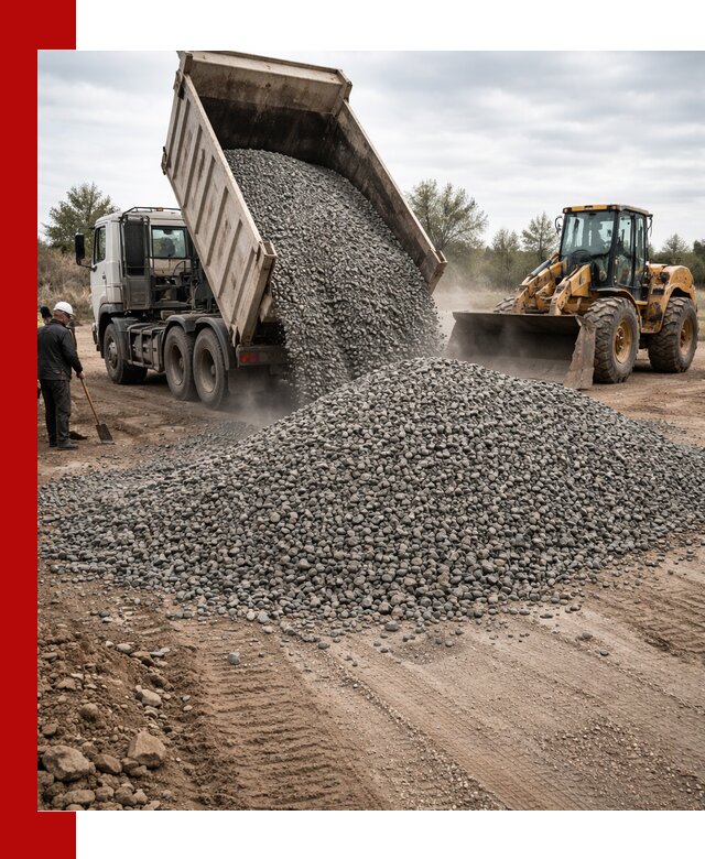 Гранитный щебень фракция 10-20 с доставкой в Мурманске