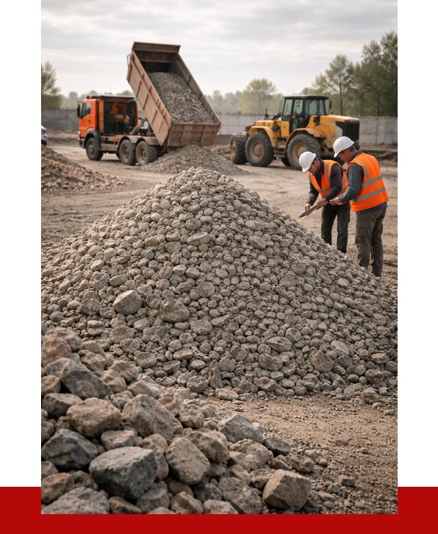 Гранитный щебень фракция 40-70 в Мурманске от 2571 руб ПРОНЕРУДМрм