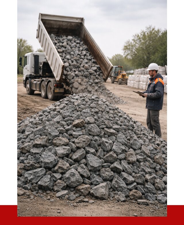 Гранитный щебень фракция 100-200 в Мурманске от 4318 р. ПРОНЕРУДМрм