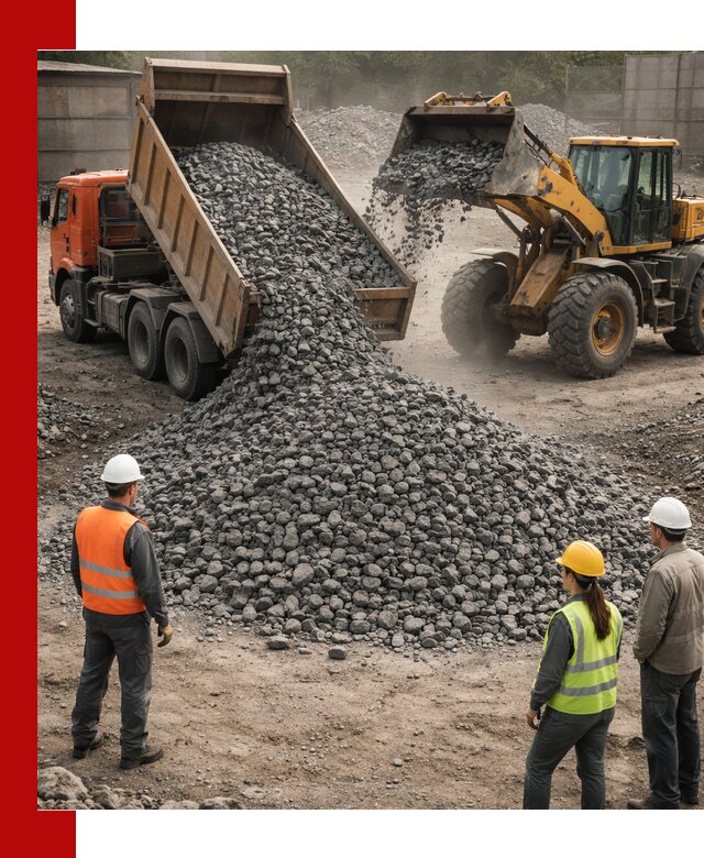 Щебень габбро-диабаз фракция 40–70 доставка в Мурманске