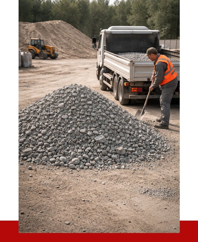 Гравийный щебень фракция 5-10 в Мурманске от 2262 р. | ПРОНЕРУДМрм