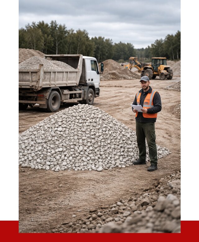 Доломитовый щебень в Мурманске купить от 2262 р., ПРОНЕРУДМрм