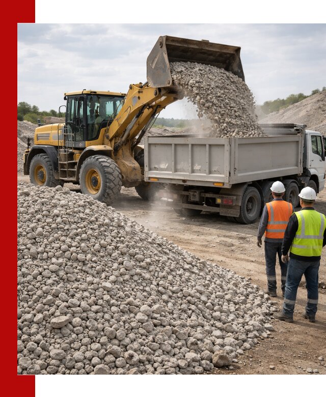 Доломитовый щебень фракция 40–71 доставка и продажа в Мурманске