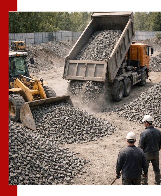 Шлаковый щебень фракция 20-40 доставка и продажа в Мурманске
