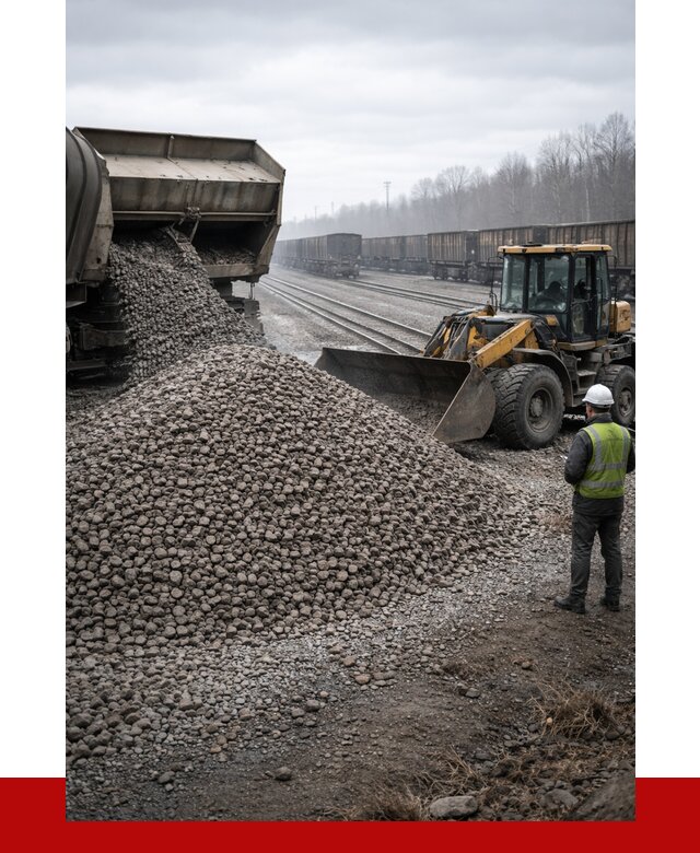 Купить железнодорожный щебень в Мурманске от 2879 р. | ПРОНЕРУДМрм