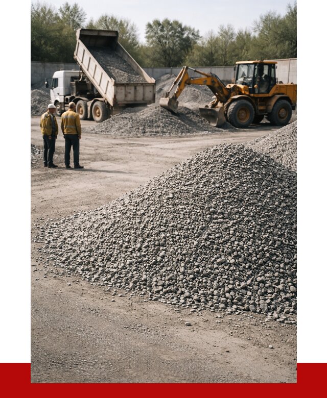 Вторичный щебень фр. 5-20 в Мурманске от 1645 р. - ПРОНЕРУДМрм