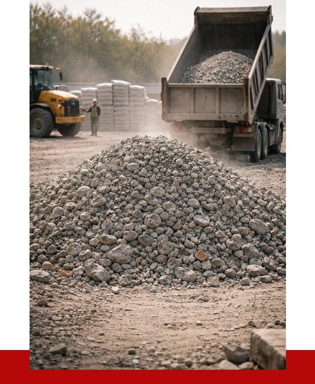 Вторичный щебень фракция 70-150 в Мурманске от 1439 р. | ПРОНЕРУДМрм