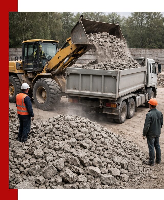 Вторичный щебень фракция 70–150 в Мурманске с доставкой