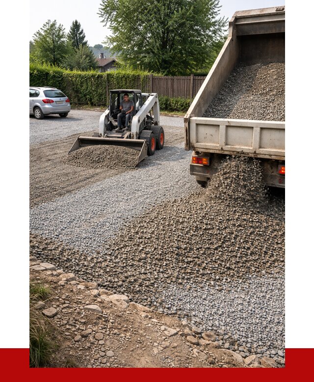 Щебень для парковки в Мурманске с доставкой от 1234 р.| ПРОНЕРУДМрм