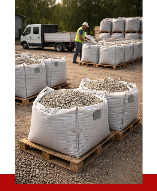 Щебень в мешках с доставкой в Мурманске от 4318 р. | ПРОНЕРУДМрм