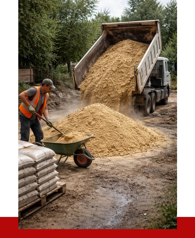 Купить песок с доставкой в Мурманске от 1851 р. | ПРОНЕРУДМрм