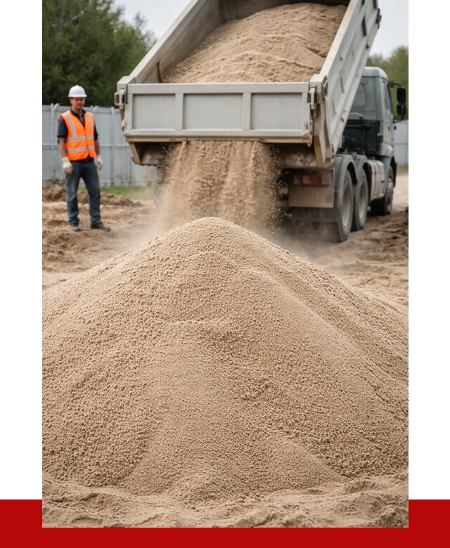 Купить сеяный песок с доставкой в Мурманске от 2262 р ПРОНЕРУДМрм