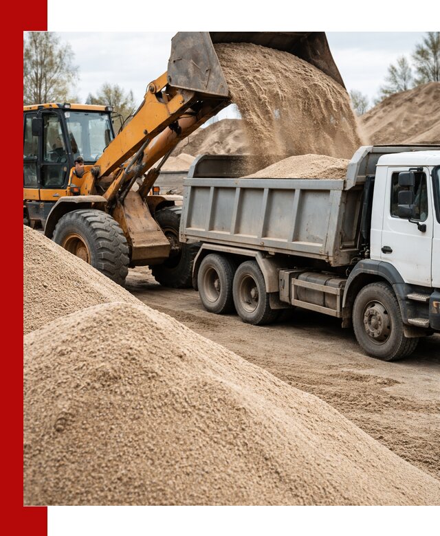 Доставка сеяного песка в Мурманске оптом и в розницу