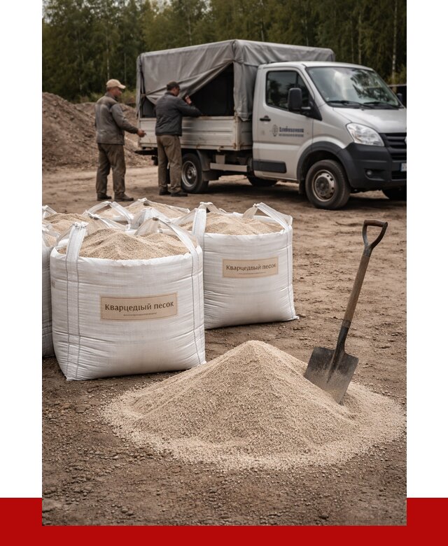 Кварцевый песок для пескоструя в Мурманске от 4627 р. | ПРОНЕРУДМрм