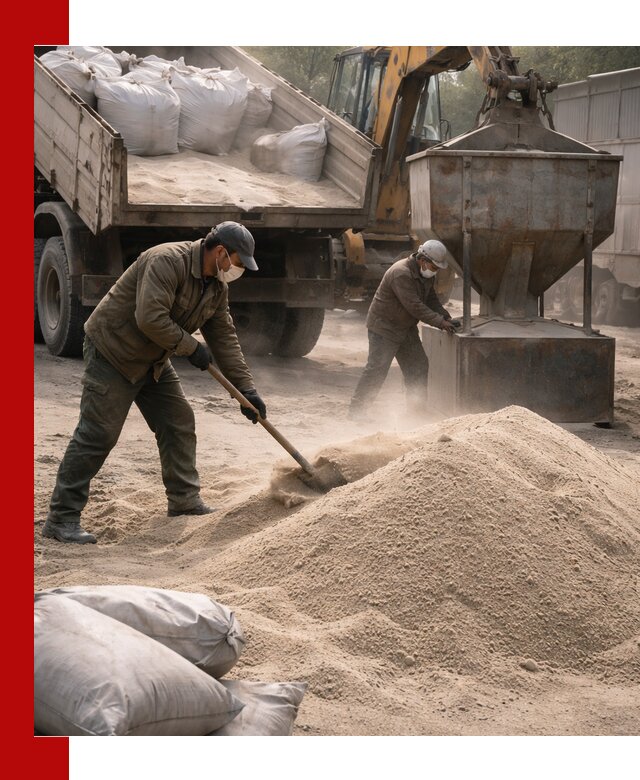 Кварцевый песок для пескоструя в Мурманске — доставка и качество