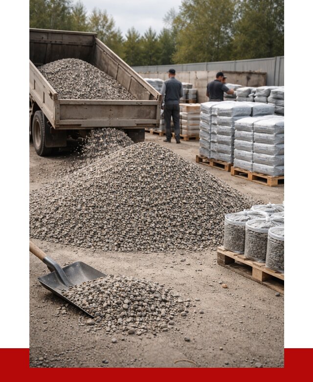 Гравий фракция 5-20 в Мурманске купить от 2365 р. ПРОНЕРУДМрм