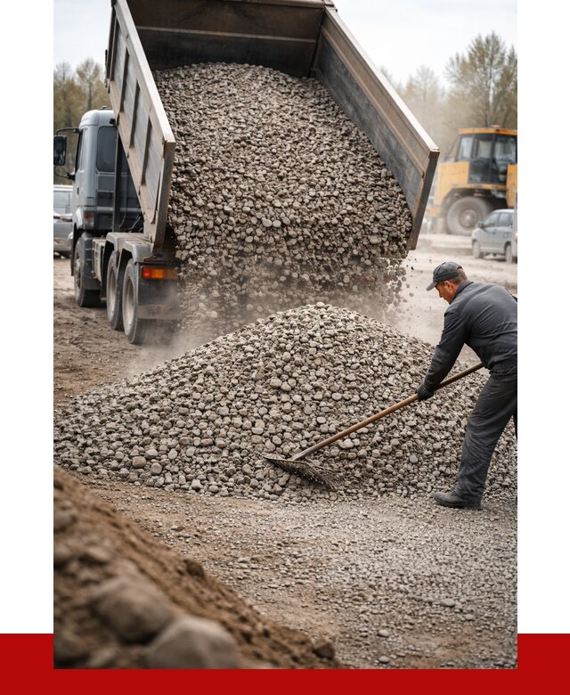 Гравий фракция 20-40 в Мурманске от 2571 р. доставка | ПРОНЕРУДМрм