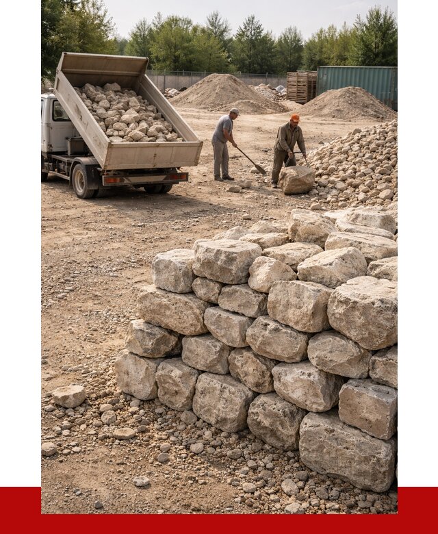 Бутовый камень известняковый в Мурманске от 4318 р. | ПРОНЕРУДМрм