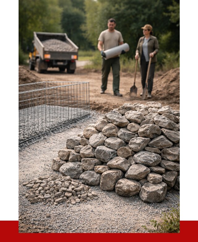 Камень для габионов фракция 100-200 в Мурманске от 4935 р. | ПРОНЕРУДМрм