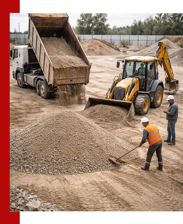Поставка и доставка ПГС С4 в мешках и самосвалах в Мурманске