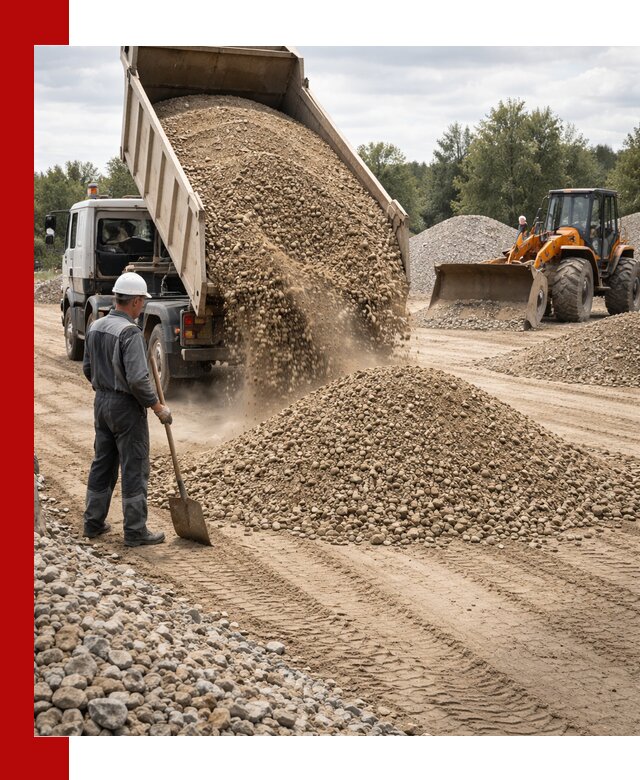 Доставка щпс С3 в Мурманске самосвалами и бортовыми грузовиками