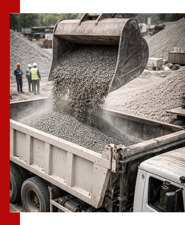 Отсев и крошка для строительства и дорожных работ в Мурманске