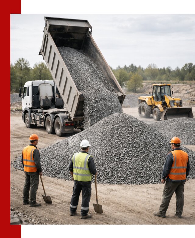 Доставка и продажа гранитной крошки в Мурманске