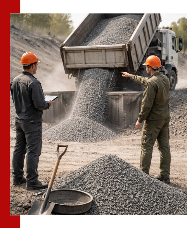 Гранитная крошка фракция 2-5 доставка в Мурманске