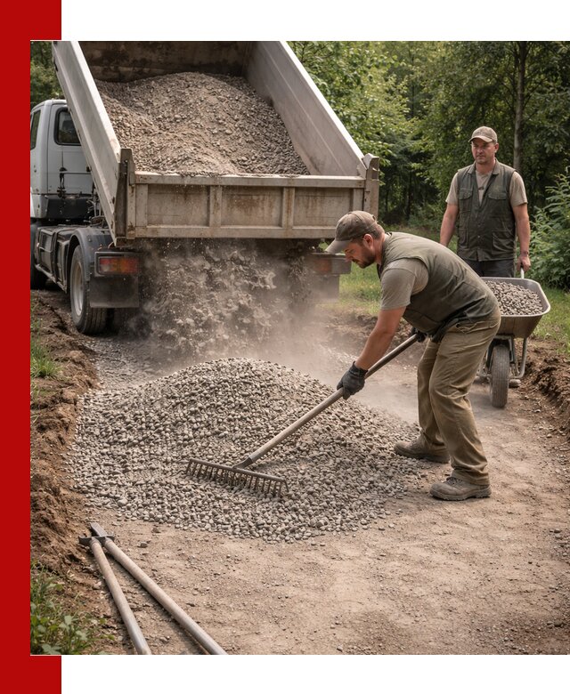 Каменная крошка для дорожек с доставкой в Мурманске