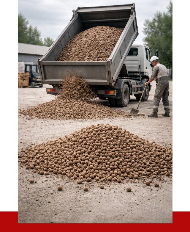 Керамзит с доставкой в Мурманске от 4318 р. за м3 | ПРОНЕРУДМрм