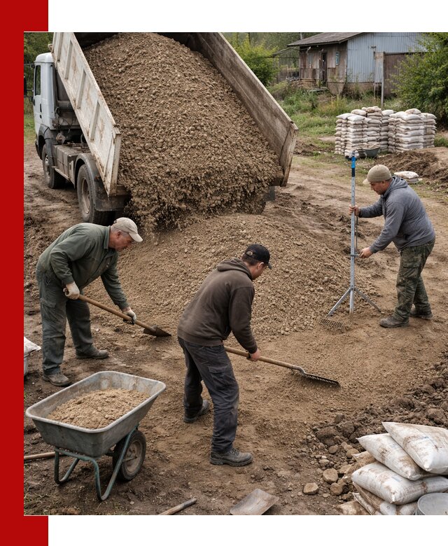 Керамзитовый песок с доставкой в Мурманске оптом и в розницу