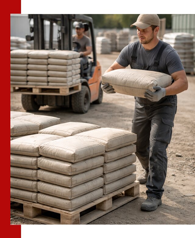 Доставка цемента в мешках оптом и в розницу в Мурманске