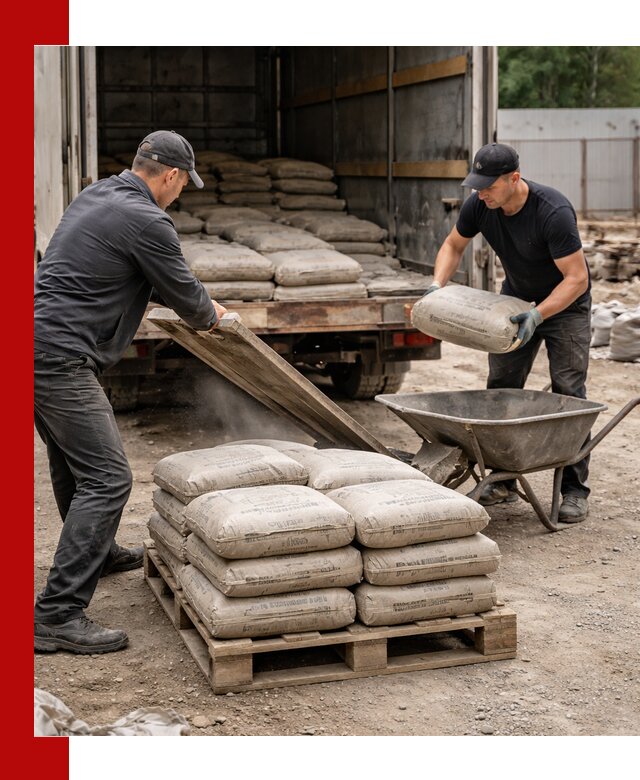 Пескобетон М300 с доставкой в Мурманске по выгодной цене