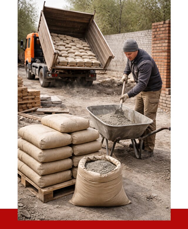 Купить сухую смесь для кладки в Мурманске от 1234 р. | ПРОНЕРУДМрм