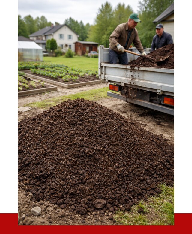 Плодородный грунт в Мурманске с доставкой от 4318 р. | ПРОНЕРУДМрм