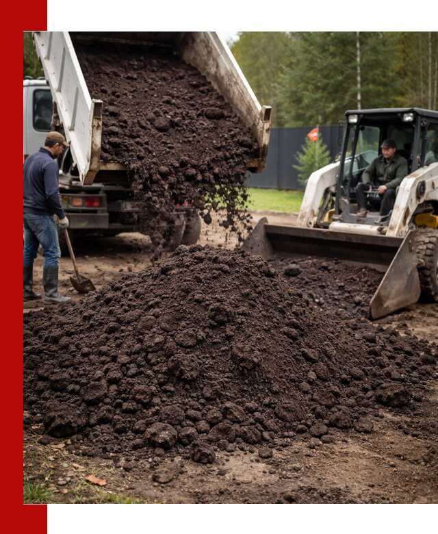 Плодородный грунт с доставкой в Мурманске для садов и огородов