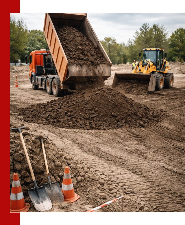 Поставка и доставка планировочного грунта в Мурманске