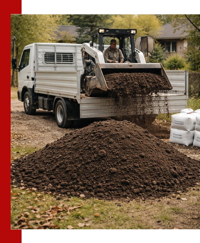 Доставка садовой земли в больших объёмах в Мурманске