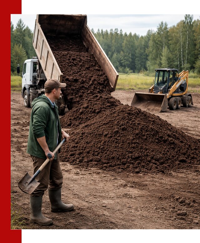 Купить верховой торф с доставкой в Мурманске для садоводства и растений