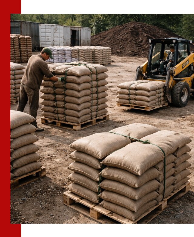 Доставка торфа в мешках по выгодным ценам в Мурманске