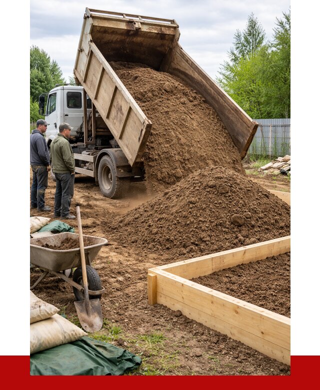 Торфо песчаная смесь в Мурманске с доставкой от 1902 р. | ПРОНЕРУДМрм
