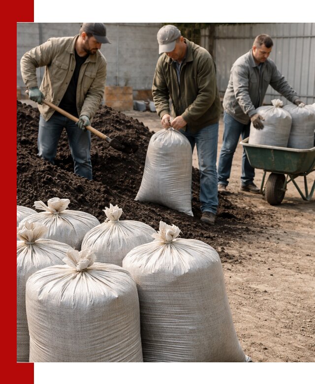 Купить чернозем в мешках с доставкой в Мурманске