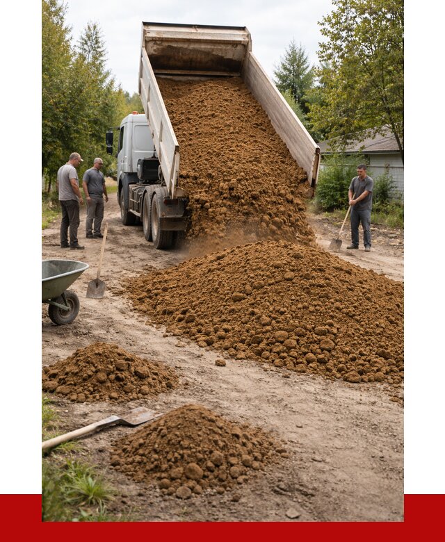 Купить суглинок с доставкой в Мурманске от 2571 р. за куб | ПРОНЕРУДМрм