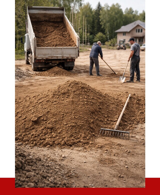 Суглинок для планировки в Мурманске с доставкой от 4318 р. | ПРОНЕРУДМрм