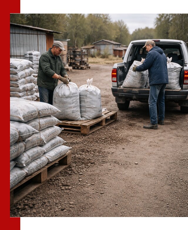 Купить конский навоз в мешках с доставкой в Мурманске