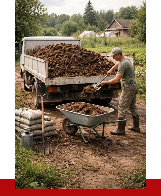 Купить коровий навоз с доставкой в Мурманске от 1851 р. | ПРОНЕРУДМрм