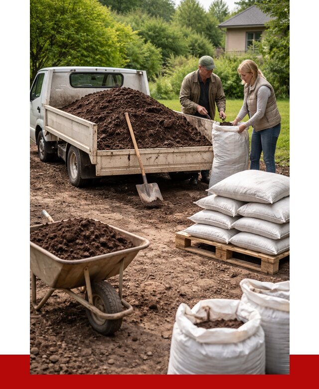 Перегной в мешках с доставкой в Мурманске от 2262 р. | ПРОНЕРУДМрм